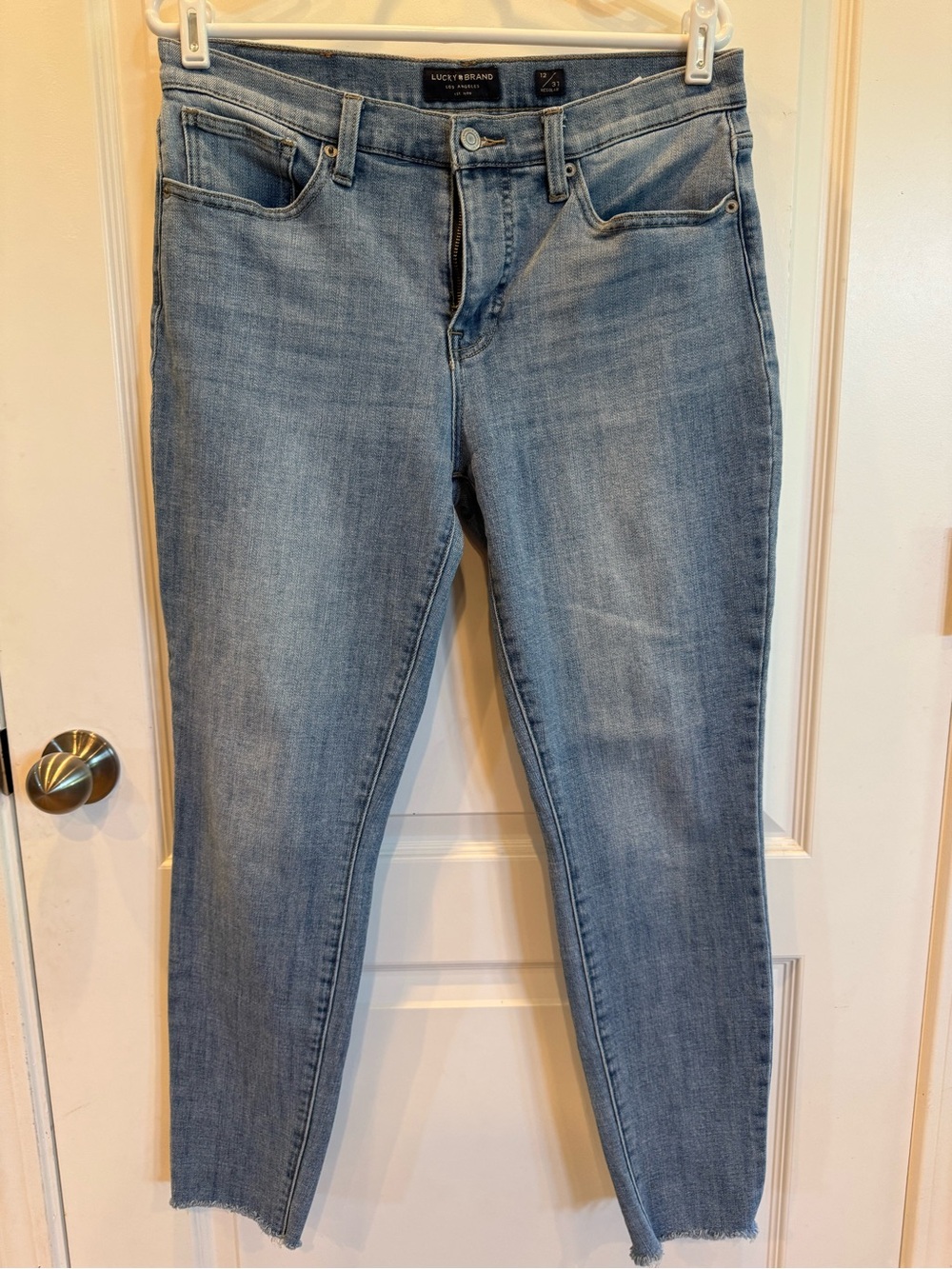 Lucky Brand Women's Skinny Jeans in Light Blue Wash